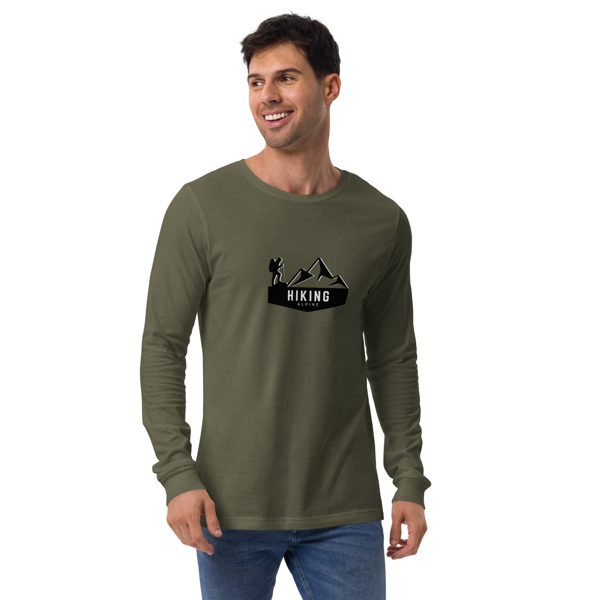 Hiking Alpine Top Unisex Long Sleeve Tee