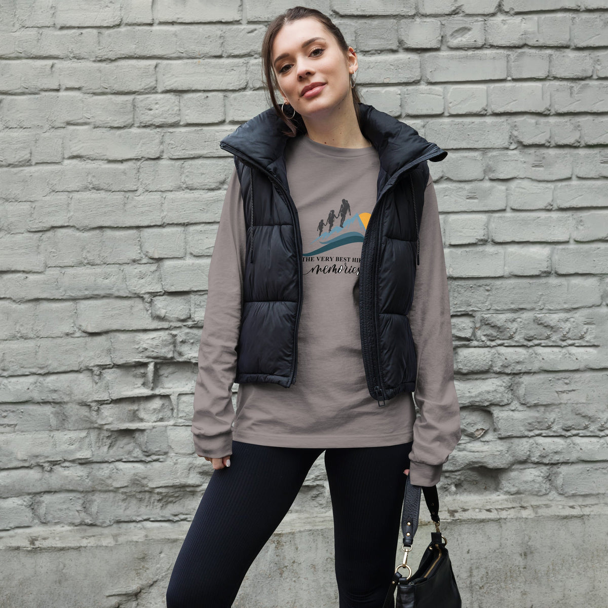 Hiking Alpine the  Best Memories Unisex Long Sleeve Tee